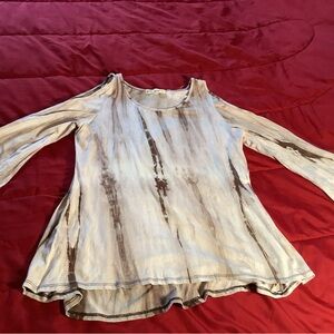 Indigo Thread Co. Cold Shoulder Top Women’s Size Medium